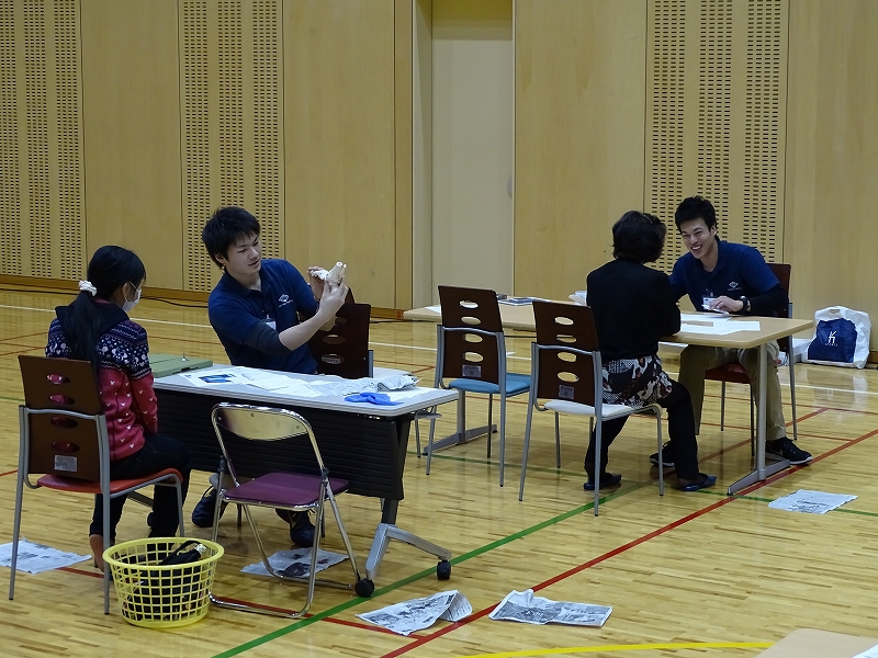 東京マラソンサポートの様子