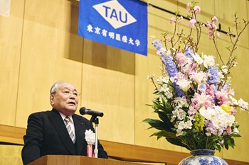 学校法人花田学園 櫻井康司理事長の挨拶